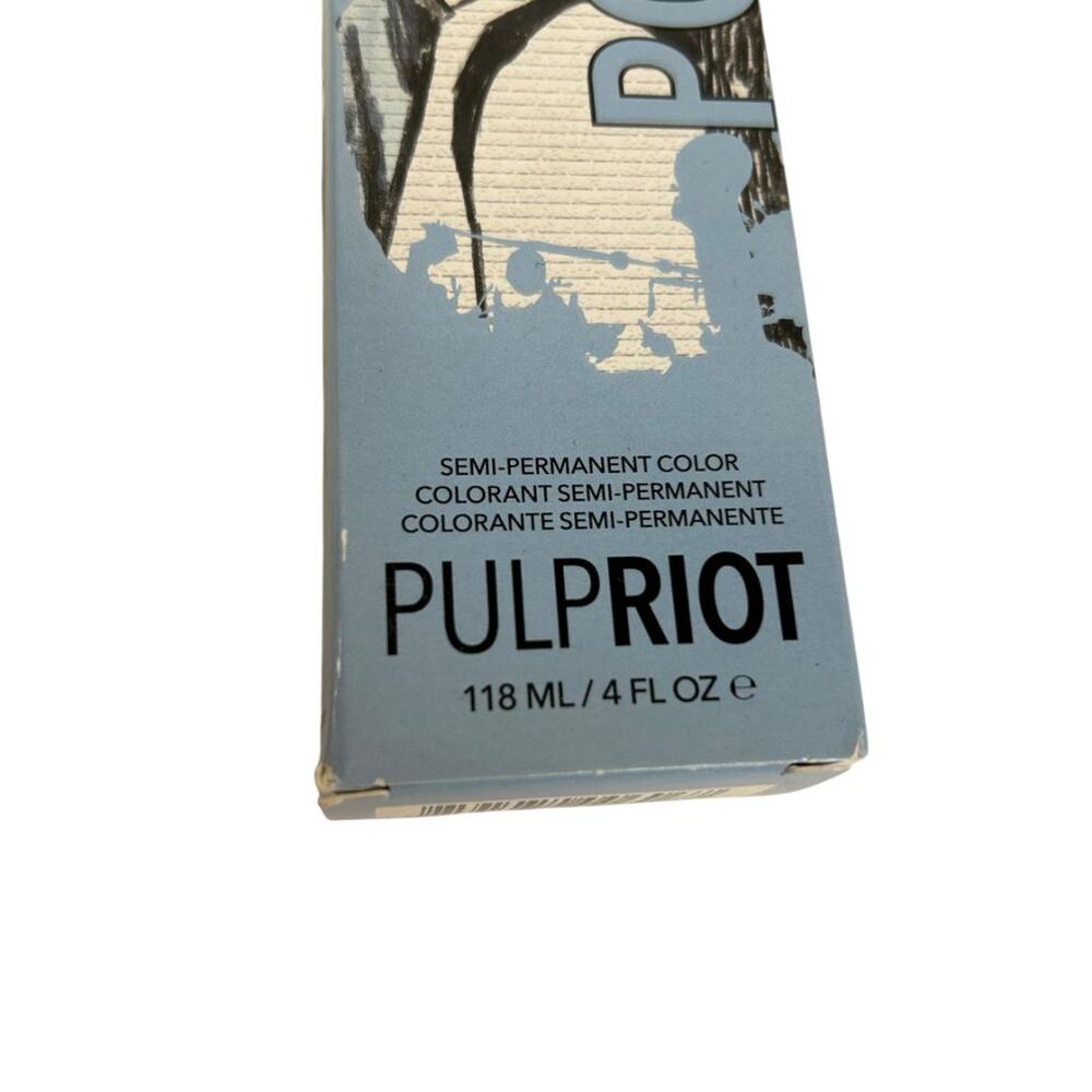 PulpRiot‎ Pulp Riot Semi-Permanent Hair Color Powder Light Blue 4 oz - Picture 3 of 8